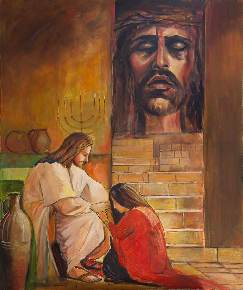 Jesus and Mary Magdalene